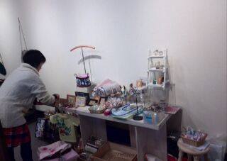 『hand made　market in　彩り館』明日も開催！(^^)