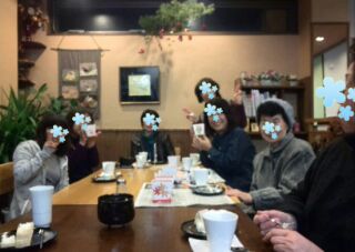 菊屋さんでのデコパージュ体験教室♪