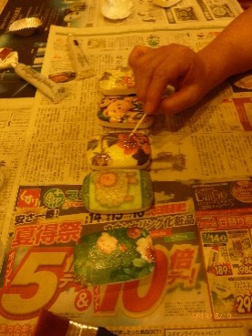 菊屋さんでデコパージュ石鹸体験教室(｡◡‿◡｡)