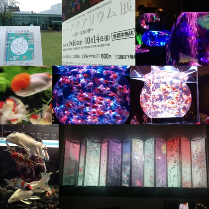 アートアクアリウム展☆金沢２１世紀美術館へ