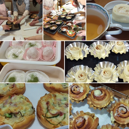 Rikoの手作りパン教室行ってきた♪