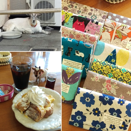 ミントカフェ☆に納品しました♪