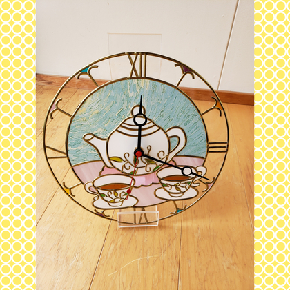 グラスアートの完成品♪