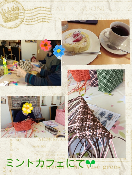 ミントカフェdeクラフトテープ教室♪