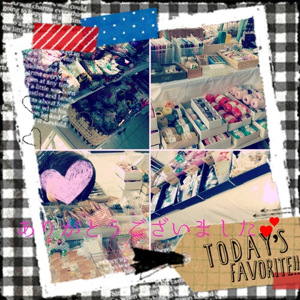 手芸屋さんイベント感謝☆　そして今日のランチは・・・(๑◔‿◔๑)