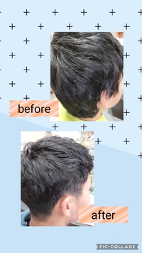 高校生men`s cut !!