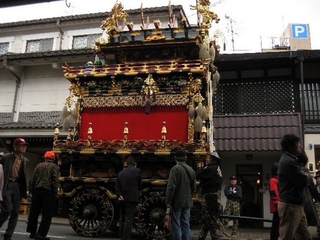 高山祭り２日目