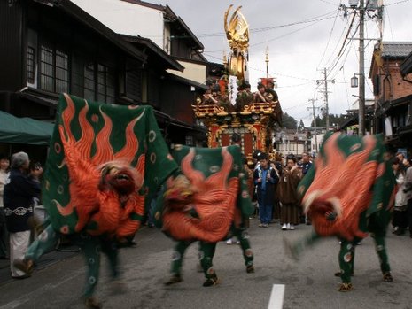 高山祭り２日目