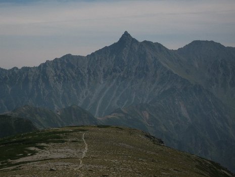 双六岳へ