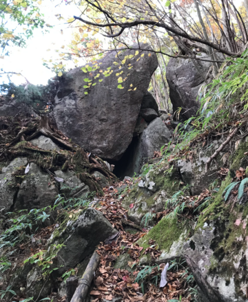 恵那　笠置山の巨石めぐり　その２