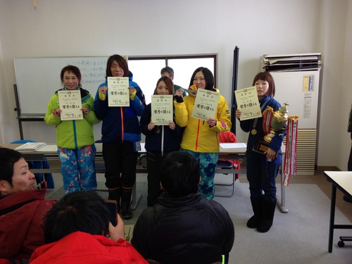 岐阜県スキー技術選手権大会　2日目