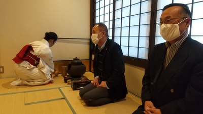 山王まち協茶会　開催！