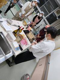 料理教室開催しました。 2022/10/13 16:50:49