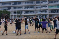 山王地区　一斉ラジオ体操と軽スポーツ体験会 2022/07/22 09:49:18