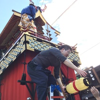 まもなく宵祭！足元ご注意?! 2017/10/09 17:08:22