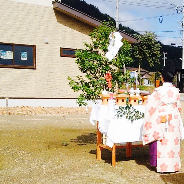 大安吉日、地鎮祭
