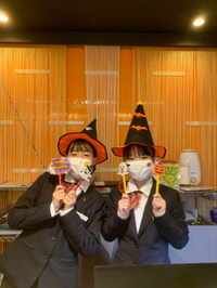 ハロウィン仕様でお待ちしています♪ 2022/10/22 14:22:38