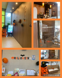 ハロウィン仕様になりました 2022/10/12 16:35:07