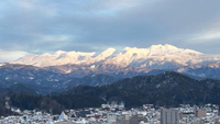 乗鞍の山々が美しく見える季節です♪ 2023/01/07 10:31:10