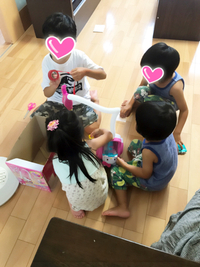 動かない友達。 2018/08/01 21:26:53