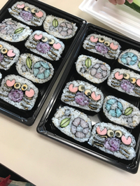 巻き巻き飾り巻き寿司と明日はイベント！ 2018/07/20 20:40:10