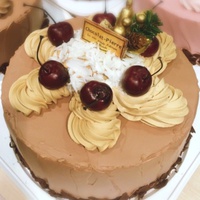チョコレートコポーのホールケーキ♡ 2014/12/06 21:47:29