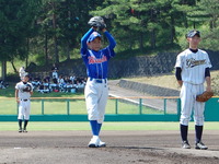 ユーの始球式！
