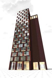 世界最高層７０ｍ２０階建て木造ビル