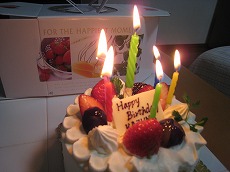 お誕生日です～♪