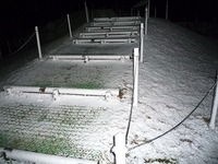 ひるがのＳＡは雪
