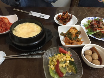 韓国料理で満腹！