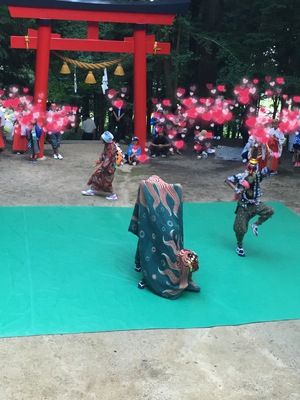 パール見送り、今日は笑顔！