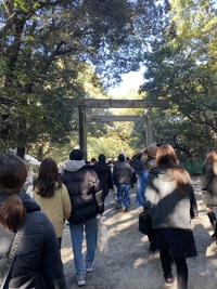熱田神宮で初詣♪ 2024/01/06 19:05:00