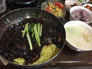 韓国料理で満腹！