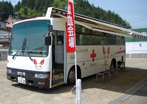 本日、たかしん本店で献血