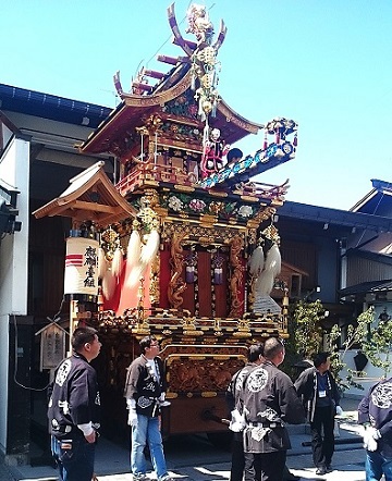 古川祭が開催中です。