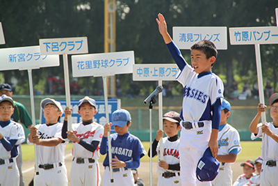 学童野球大会の写真展の開催について