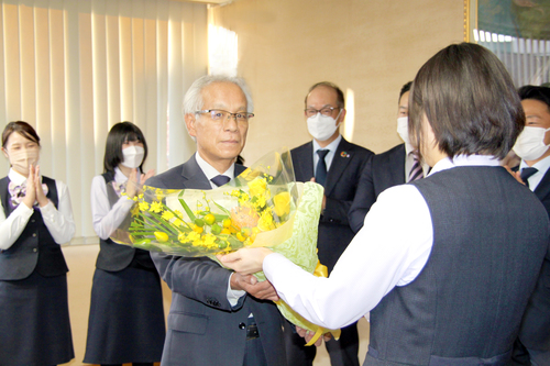 理事長の黄綬褒章受章について