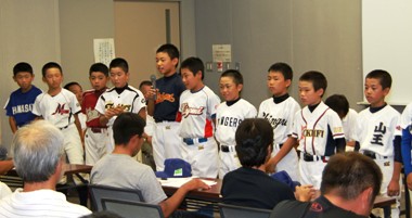 決定!!学童野球大会組み合わせ