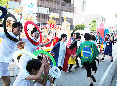 ちょけリンピックで熱い踊り！！