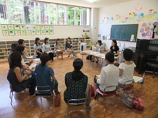 高山幼稚園日記 年長学級懇談会