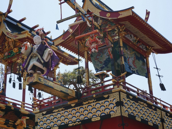 高山祭屋台の総曳き揃え　2日目！