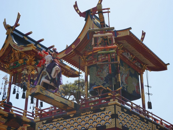 高山祭屋台の総曳き揃え　2日目！