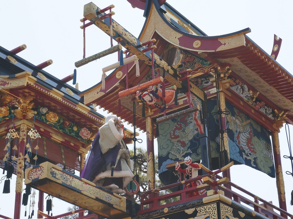 高山祭屋台の総曳き揃え　2日目！