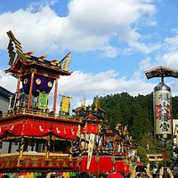 秋の高山祭～八幡祭～初日。