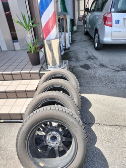 3台タイヤ交換