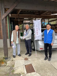 18IA、高山市西部方面・・新宮、清見、荘川エリアへ街宣　支所地域の課題は多くの目配りが必要　2023.04.18 2023/04/18 07:51:19