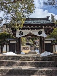 春彼岸の法話を聞いて・・菩提寺である宗猷寺の本堂で　　2024.03.19 2024/03/19 19:48:34