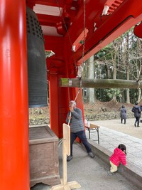 比叡山延暦寺で・・・　2024.01.06 2024/01/06 14:09:23