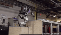 ロボットのパルクール！